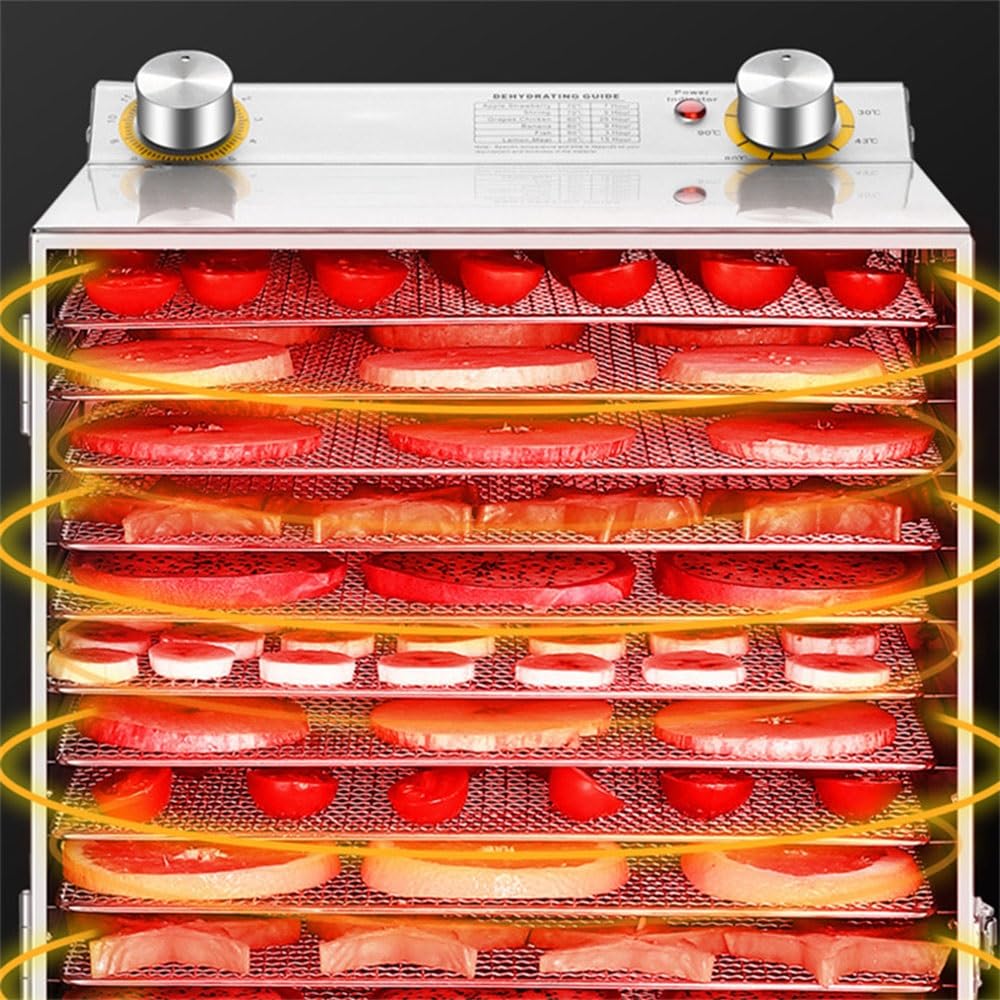 Amazon.co.jp: 18層ドライフルーツマシン空気65W乾燥機野菜乾燥機食品